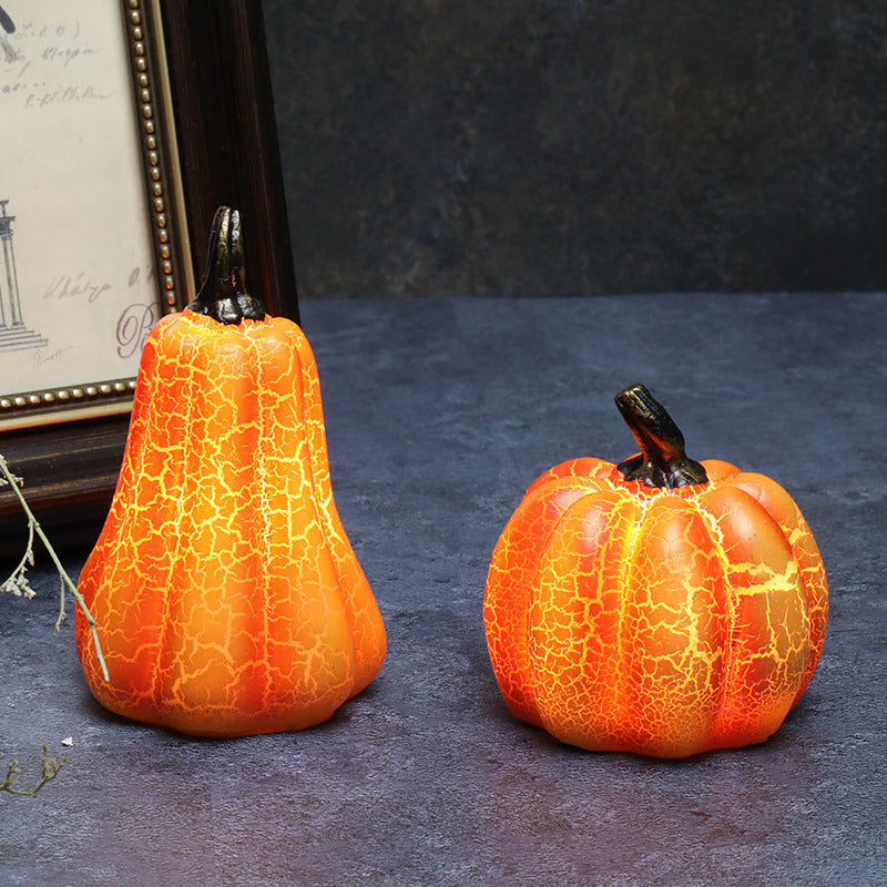 Pumpkin LED Candle Lamp