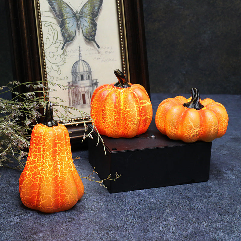 Pumpkin LED Candle Lamp
