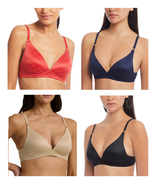 Lauren Ralph Lauren Women's Comfort Collection Wire-Free Padded Logo T-Shirt Bra
