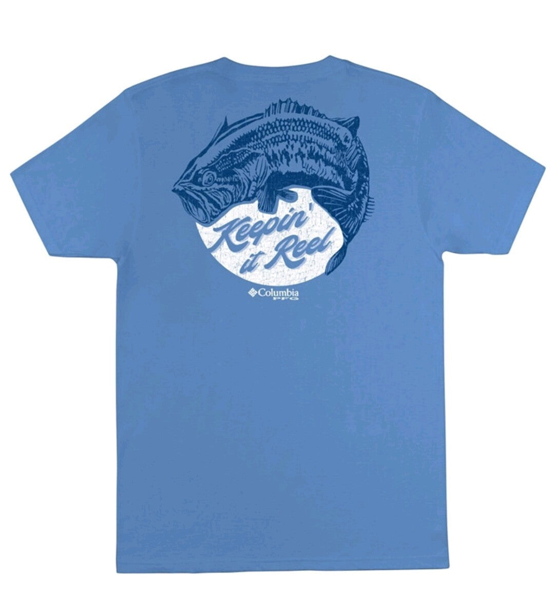 Columbia Men's Keeping It Reel Performance Fishing Gear PFG T-Shirt Medium New