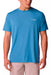 Columbia Men's Apor Performance PFG Graphics T-Shirt Size Small Compass Blue New