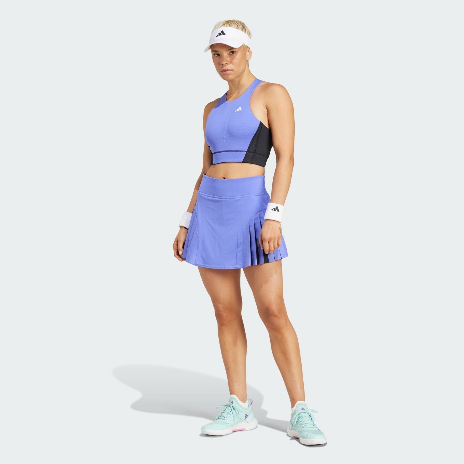 Adidas Women's Tennis Pro HEAT.RDY Match Pro Tennis Sports Skirts Cobalt Blue L