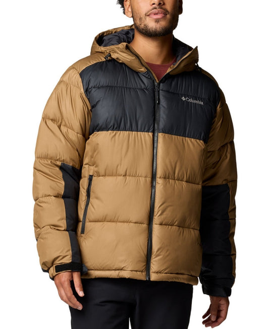 Columbia Men's Pike Lake II Zip Front Hooded Jacket Delta/Black Size Large NWT
