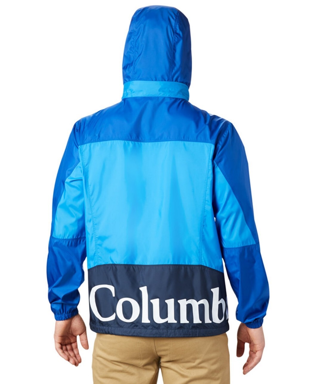 Columbia Men's Point Park Windbreaker Jacket Blue  L XL XXL  MSRP $75  NWT