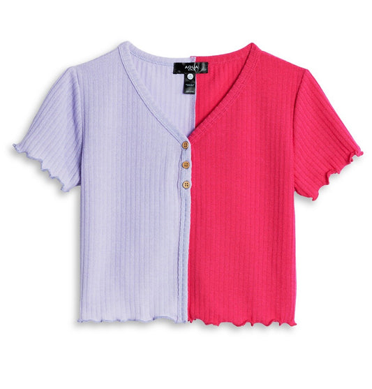 Aqua Girls Lightweight Cardigan Little & Big Kid 100% Exclusive Pink Lilac New