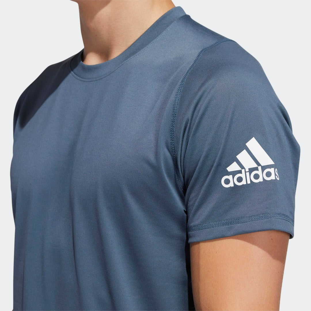Adidas Men's Freelift Climalite Sport Ultimate Solid TeeT-Shirt Legacy Blue M 