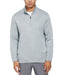 PGA TOUR Men Two Tone Space Dyed Quarter Zip Golf Pullover Top Heather Grey 