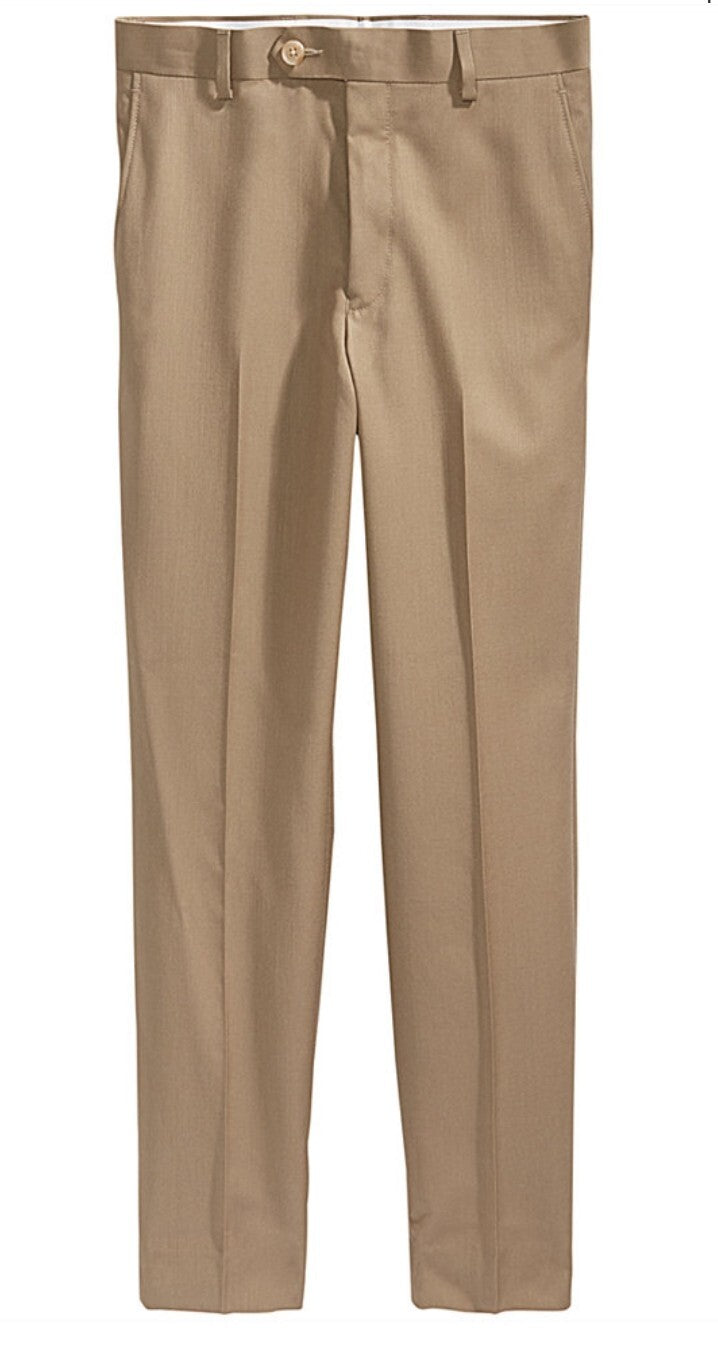 Lauren Ralph Lauren BIG KIDS / BOYS Tan DRESS PANTS 18H X 34W Stretch Pant New