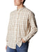 Columbia Men's Rapid Rivers II Long Sleeve Shirt Chalk Soft Multi Size Small 