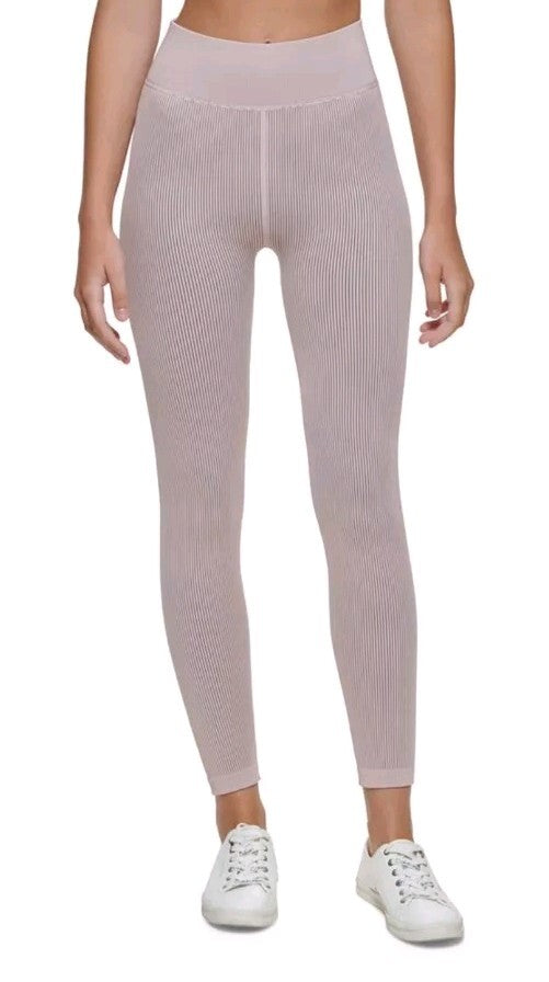 Calvin Klein Womens Ribbed High Waist 7/8 Color Secret MSRP $70 NWT