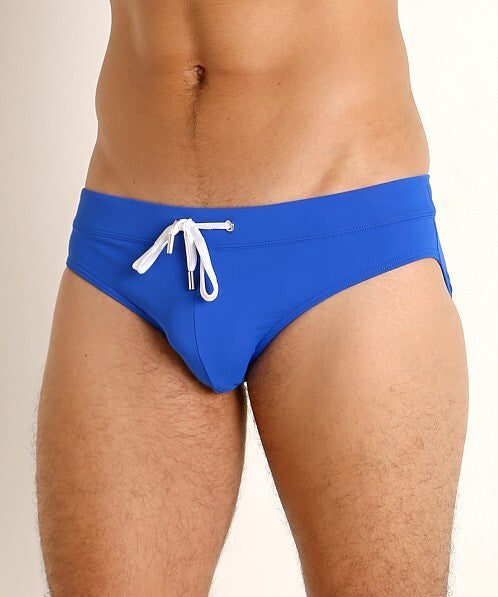 2(X)IST Rio Sliq Swim Brief Blacklight Blue Size Small New