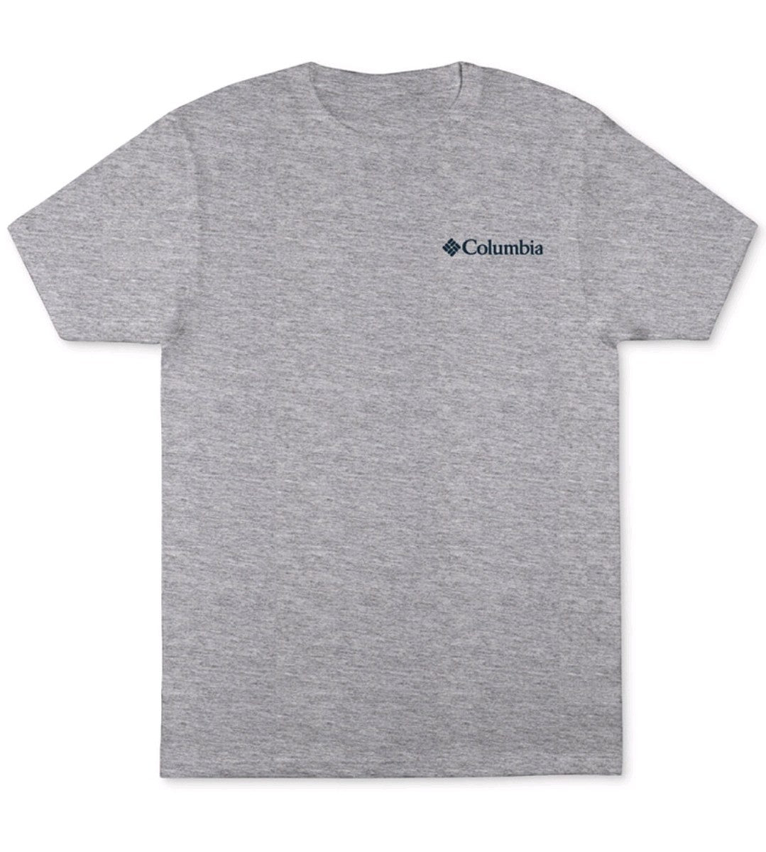 Columbia Men's Bryker Eagle Graphic Crewneck T Shirt Regular Fit Grey Heather 