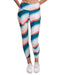 Calvin Klein Womens Printed High-waist Leggings, Multi Color Size Small NWT