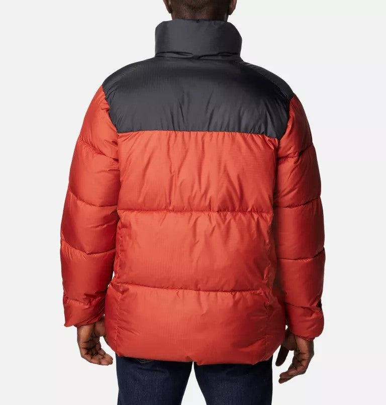 Columbia Men's Puffect™ II Puffer Logo JacketRed / Black Size Medium  New