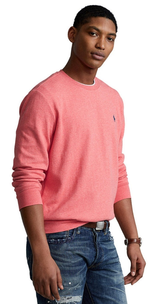 Polo Ralph Lauren Men's Pony Crewneck Jersey Pullover Sweater Classic T Shirt  