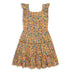 Polo Ralph Lauren Girls Floral Print Jersey Dress Little & Big Kid Orange New