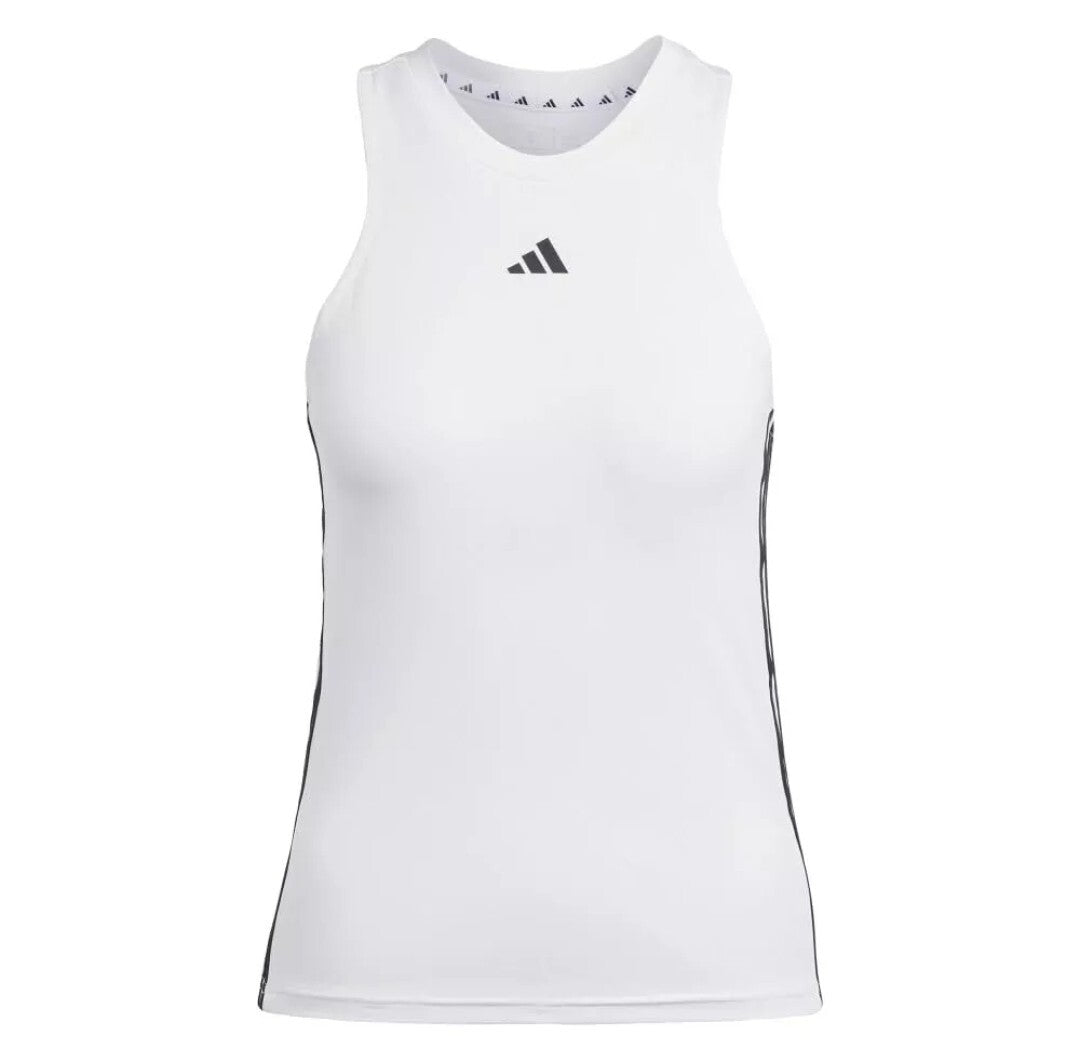 Adidas Women's AEROREADY Training Essentials Regular 3-Stripes Size M White NWT