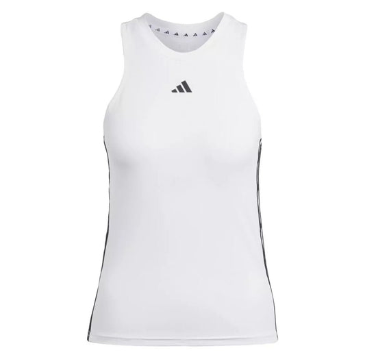 Adidas Women's AEROREADY Training Essentials Regular 3-Stripes Size M White NWT