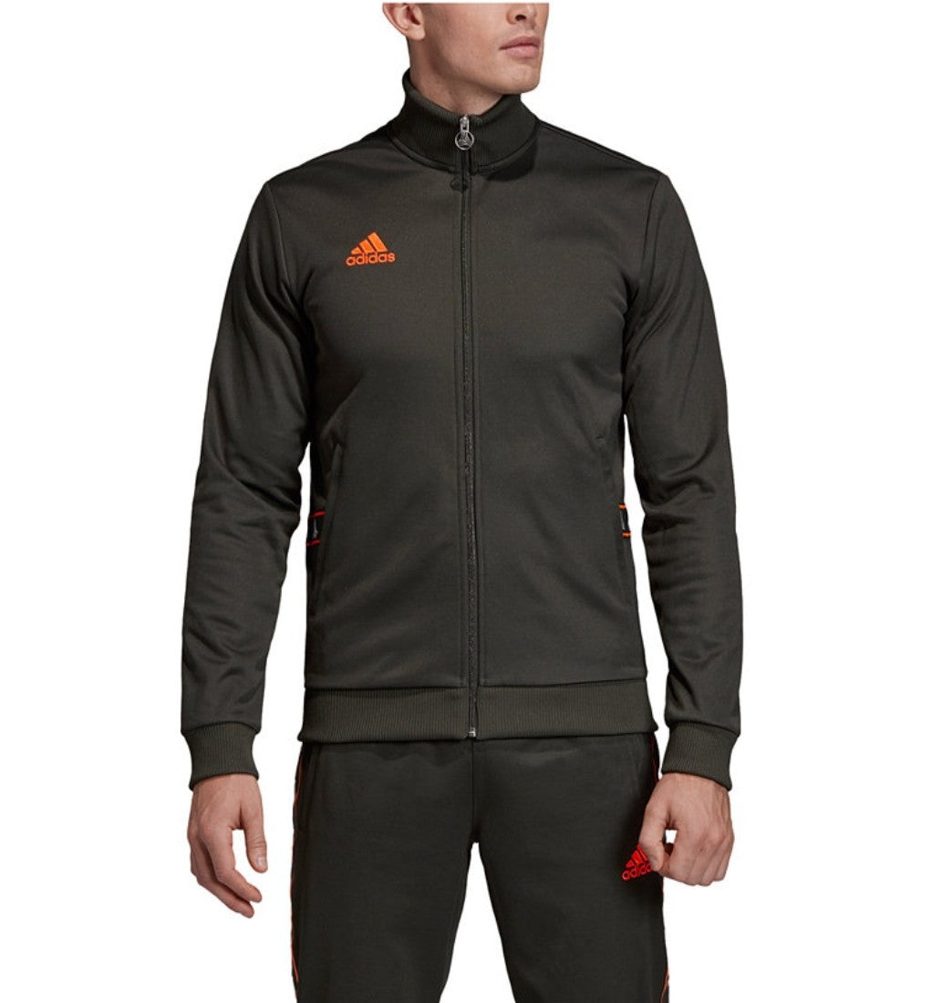 Adidas Men's Tango Heavy Club Track Jacket DZ9611 Dark Green Size 2XL NWT