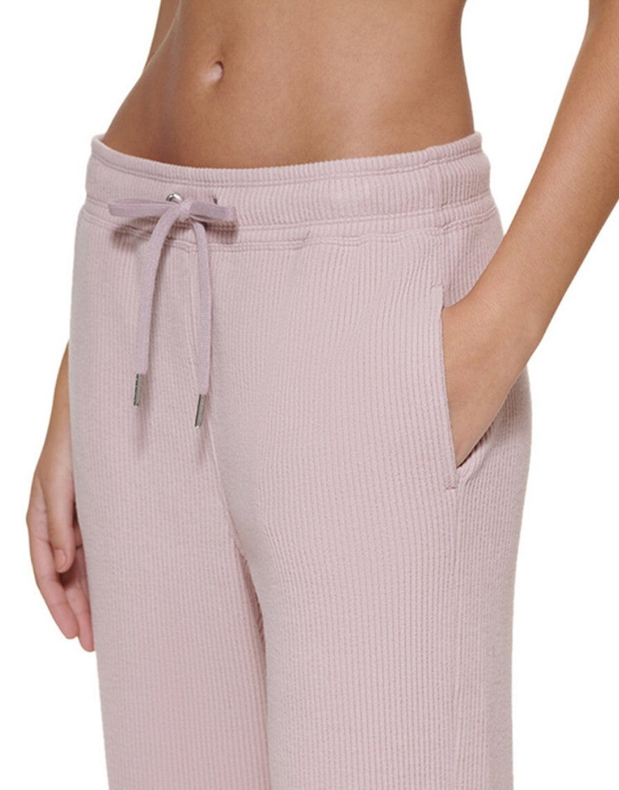 Calvin Klein Women's Performance High Waist Ribbed Jogger Relaxed Sweatpants NWT