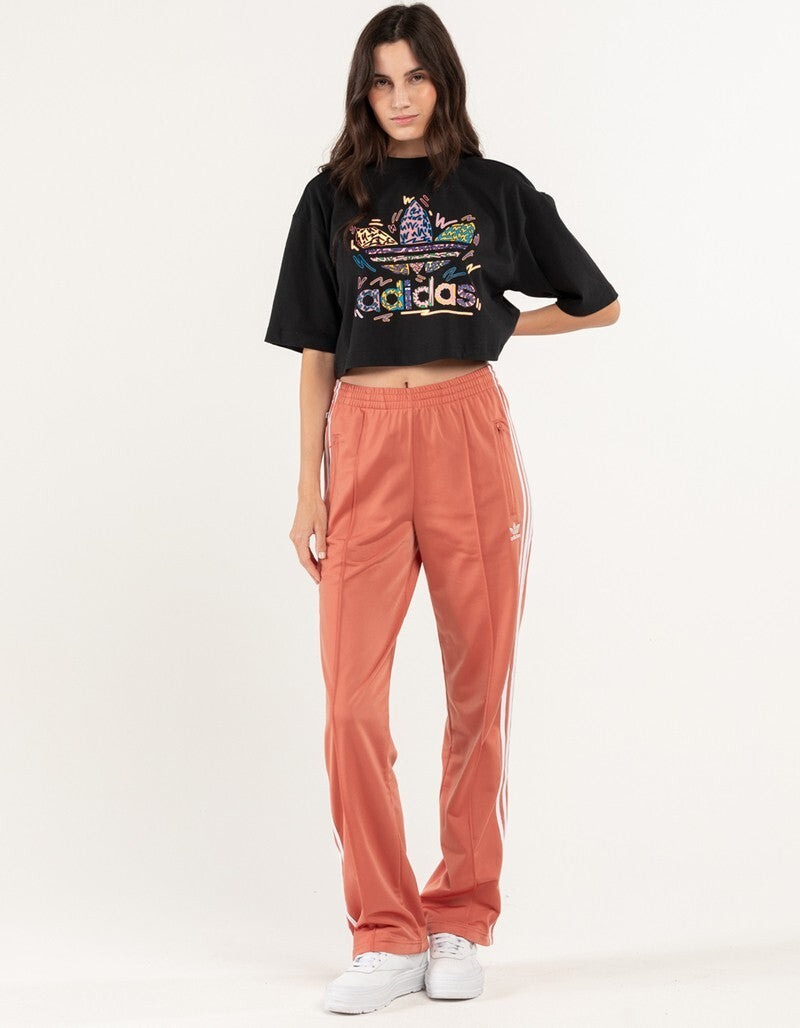 Adidas Women's Originals X Kris Andrew Love Unites Crop T-Shirt Black Large NWT