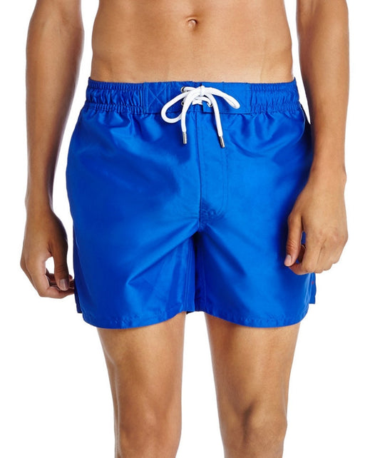 2(x)ist Ibiza Performance 4" Swim Trunks  Built-In Briefs Blue - Small