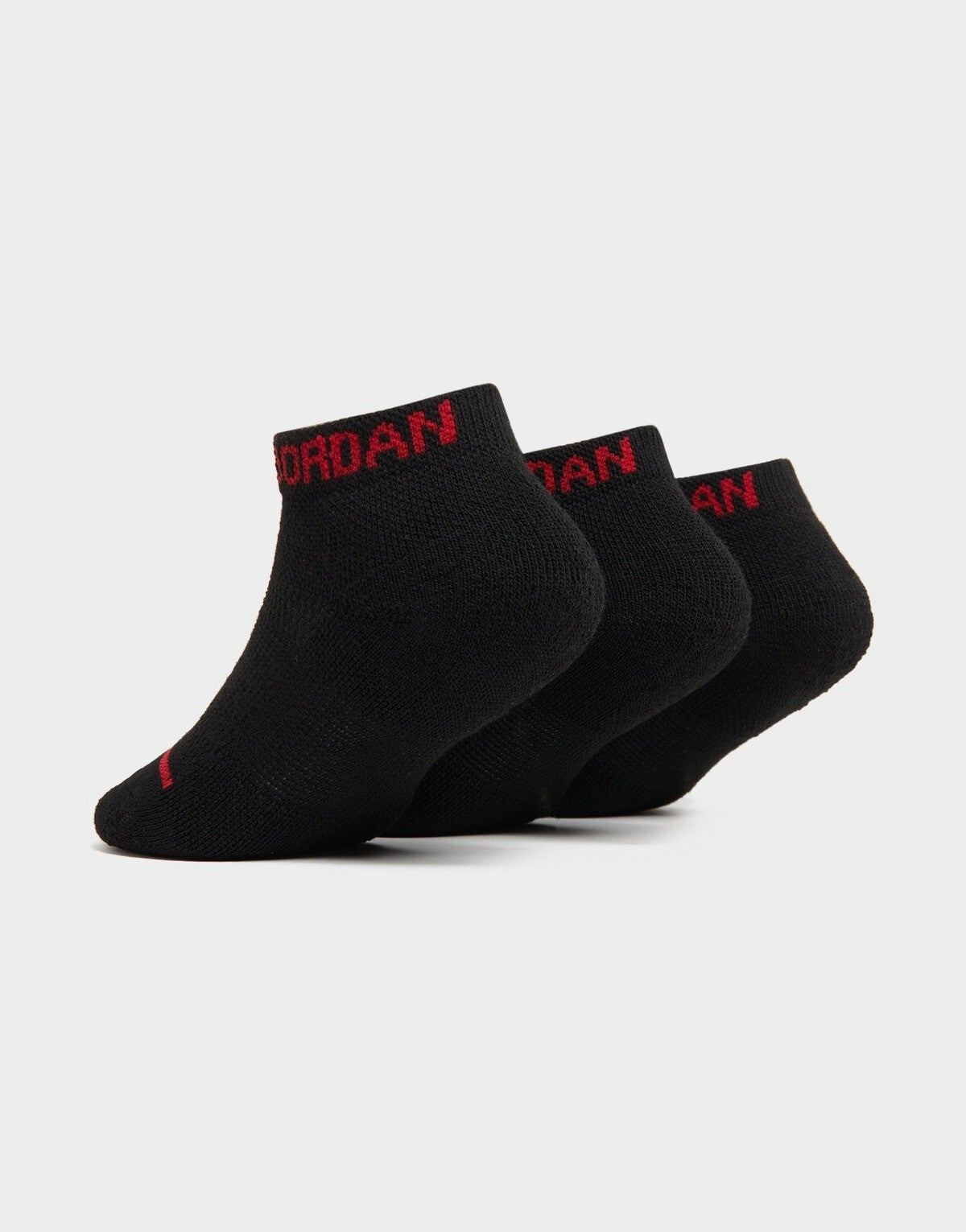 Air JORDAN Kids 3-Pack Jordan Basketball Low Cut Socks Black Size  10C-3Y NWT