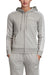 Adidas Women's Essentials 3-Stripe Full Zip Hoodie Grey Heather XS E10683 New