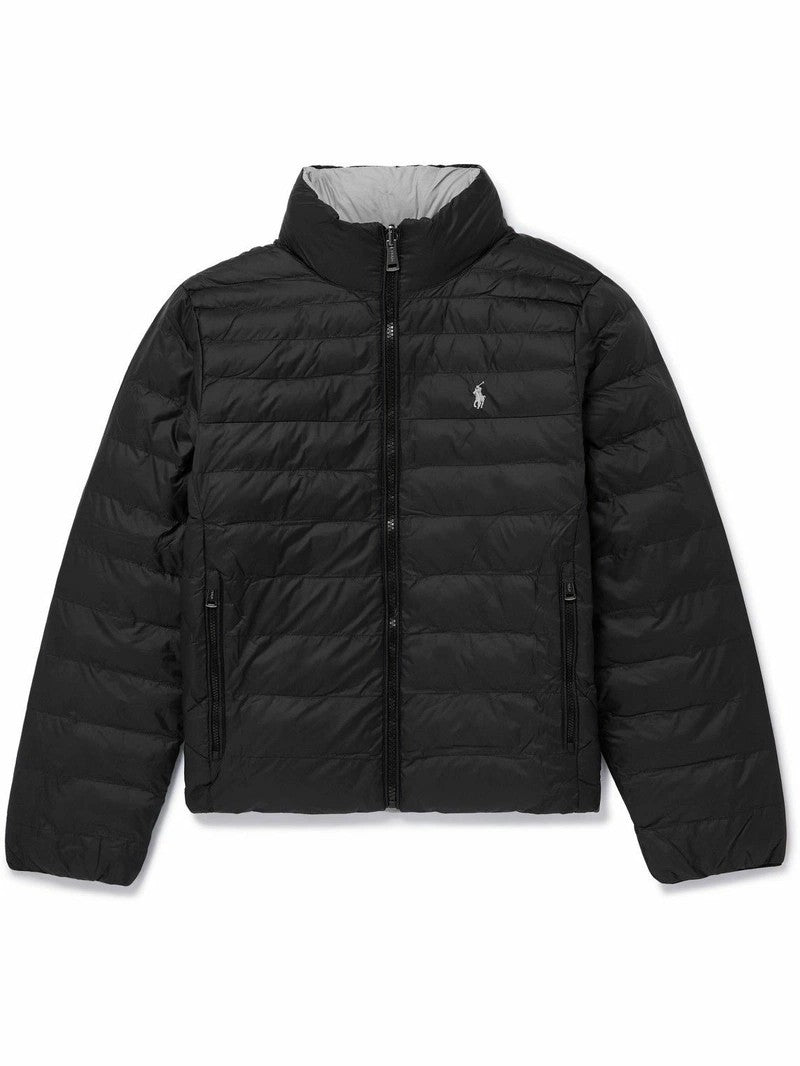 POLO RALPH LAUREN Kids Unisex P-Layer 2 Reversible Polo Pony Quilted JacketXL