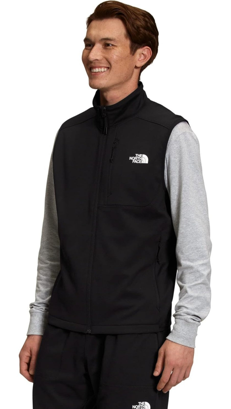 The North Face Men's CANYONLANDS VEST Sweaters Small Full Zipper Black NWT