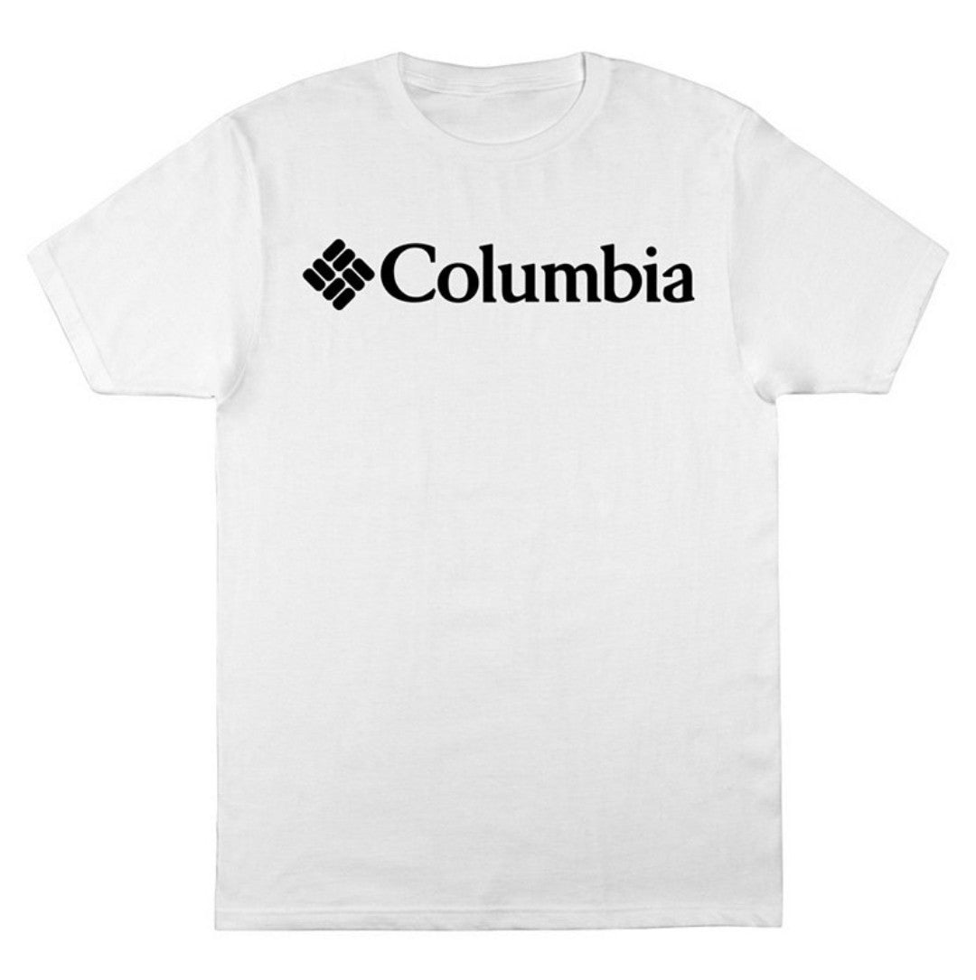 Columbia Men's Regular -Fit Franchise Short Sleeve T-Shirt White Size Medium NWT