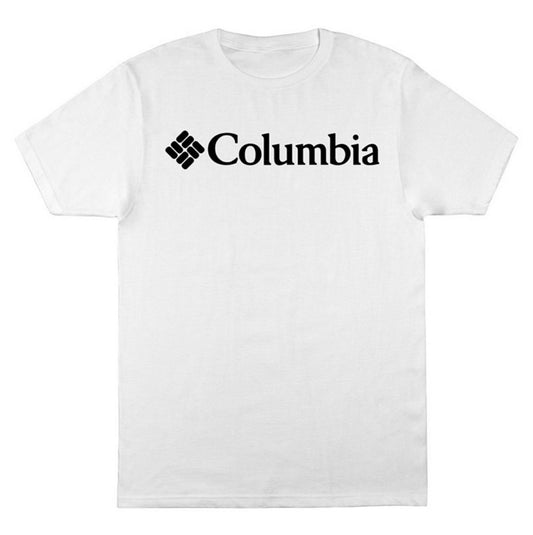 Columbia Men's Regular -Fit Franchise Short Sleeve T-Shirt White Size Medium NWT