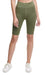 Calvin Klein Womens Performance High-Waist Bike Shorts Green Size Small New