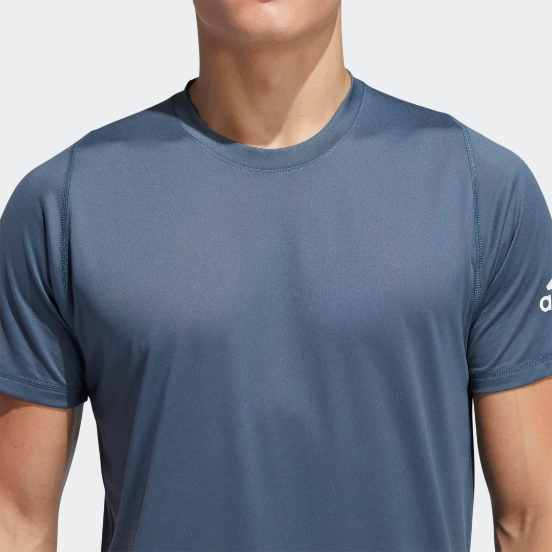 Adidas Men's Freelift Climalite Sport Ultimate Solid TeeT-Shirt Legacy Blue M 