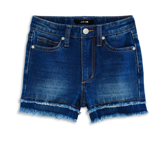 Joe's Jeans Little & Big Girls The Audrey Regular Fit High Rise Denim Shorts New