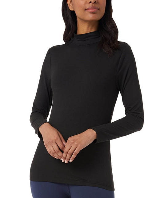 32 Degrees Cozy Heat Women's Mock-Neck Long-Sleeve Extra Warm Top New