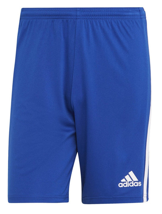 Adidas Mens Squadra 21 Knit Moisture -Wicking 7-1/2 Shorts Blue Size XL NWT