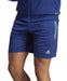 Adidas Men's Lightweight Three Stripe 8 Track 1/4 Shorts Size XX-Large Blue NWT