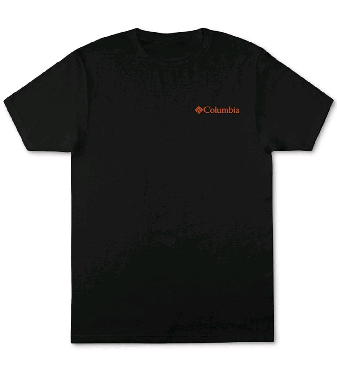 Columbia Men's Crum Mountain Graphic Outdoor Gear Crewneck T-Shirt Small Black