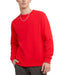 Champion Mens Powerblend Fleece C Logo Crewneck Sweatshirt Team Red Medium NWT