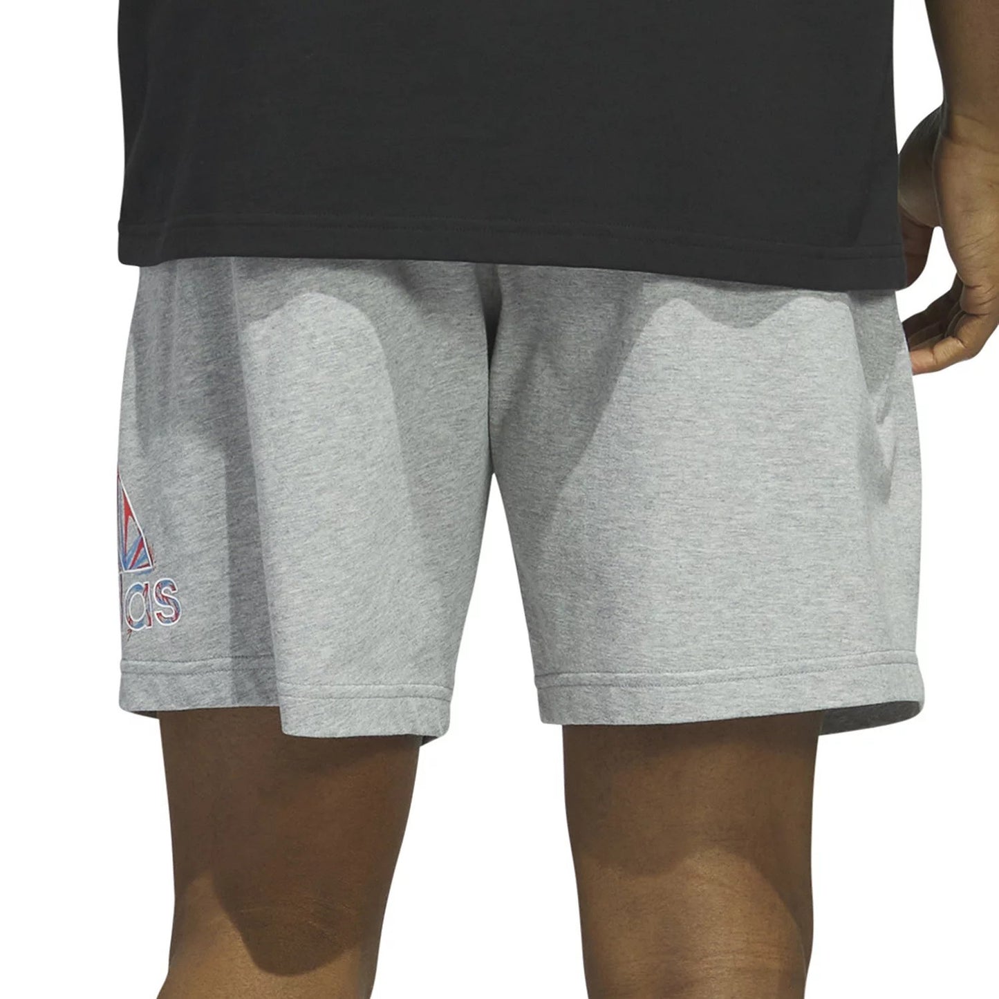 Adidas Mens Essentials Americana Jersey Knit Shorts Grey Size XL NWT