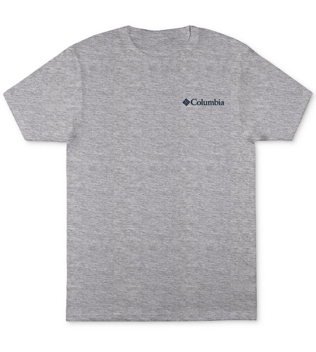 Columbia Men's Bryker Eagle Graphic Crewneck T Shirt Regular Fit Grey Heather 