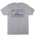 Columbia Men's Jaylen Mountain Graphic Short Sleeve Crewneck T-Shirt Gray Medium