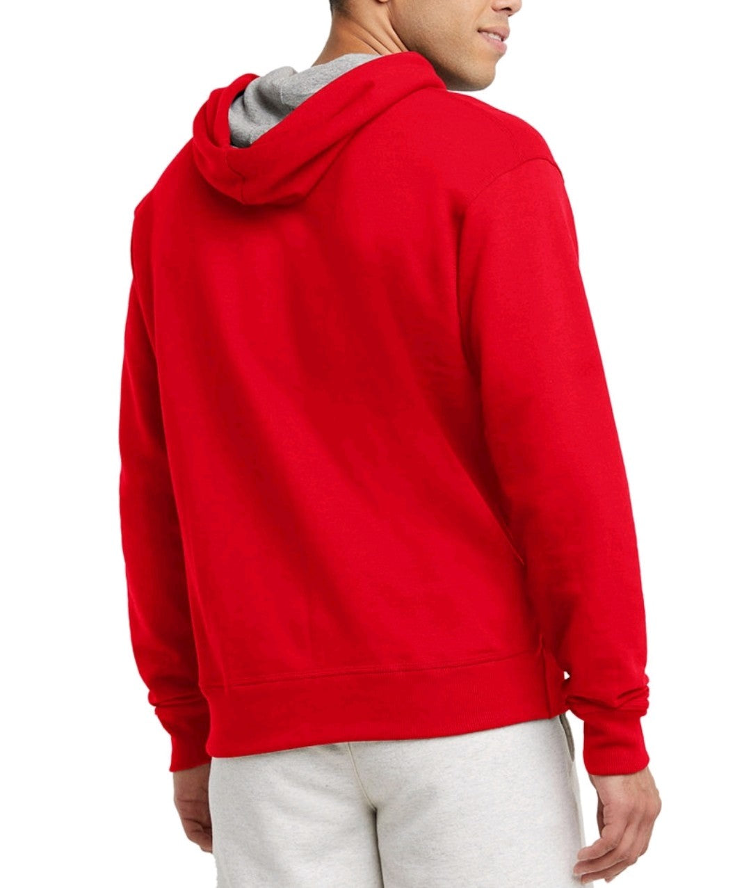 Champion Men's PowerBlend Fleece Pullover Comfort Hoodie Team Red Size 2XL NWT