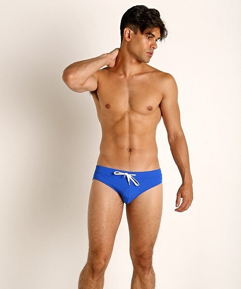 2(X)IST Rio Sliq Swim Brief Blacklight Blue Size Small New