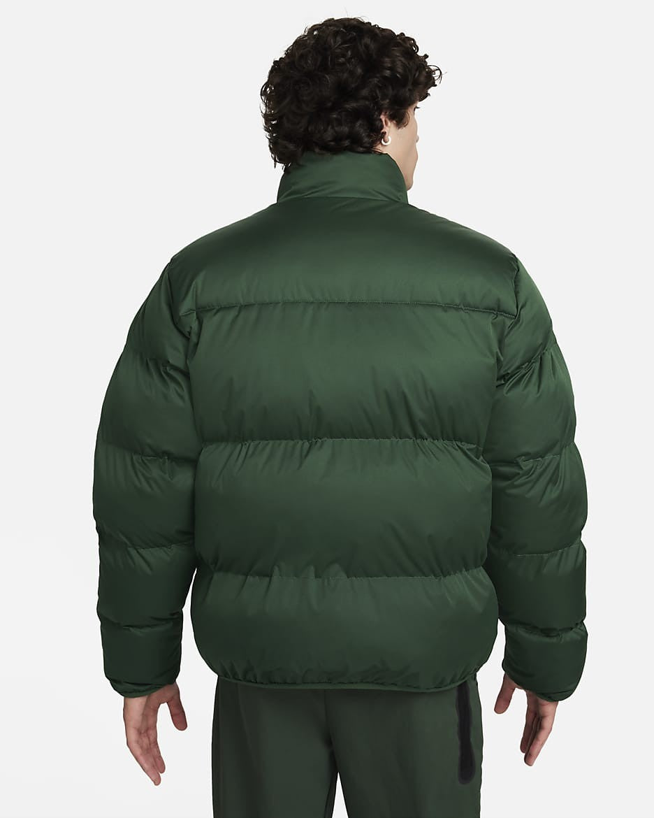 Nike Men's Sportswear Club Puffer Jacket Color Fir / Green FB7368-068 Size XL 