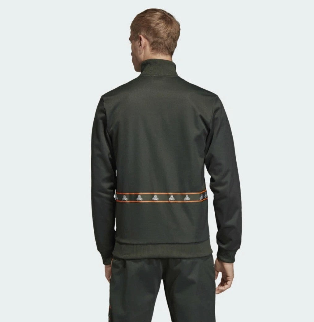 Adidas Men's Tango Heavy Club Track Jacket DZ9611 Dark Green Size 2XL NWT