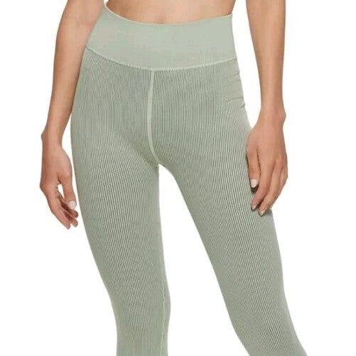 Calvin Klein Womens Ribbed High Waist 7/8 Color Jasper Size Small MSRP $70 NWT