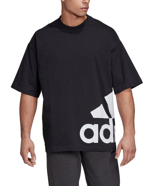 Adidas Men's Big Badge of Sport Boxy Tee T-Shirt Size Small Color Black NWT