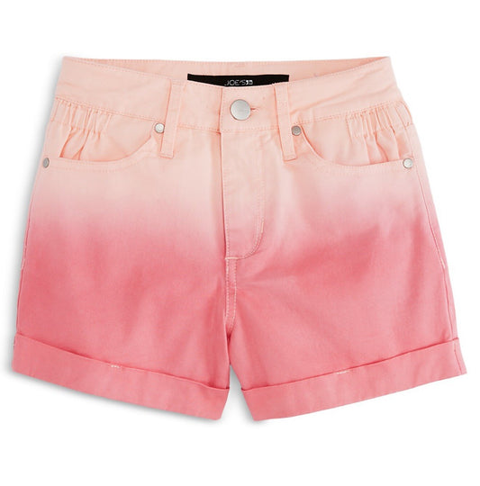 Joe's Jeans Girls Celine Dip Dye Shorts Little & Big Kid Color Ap Pink New